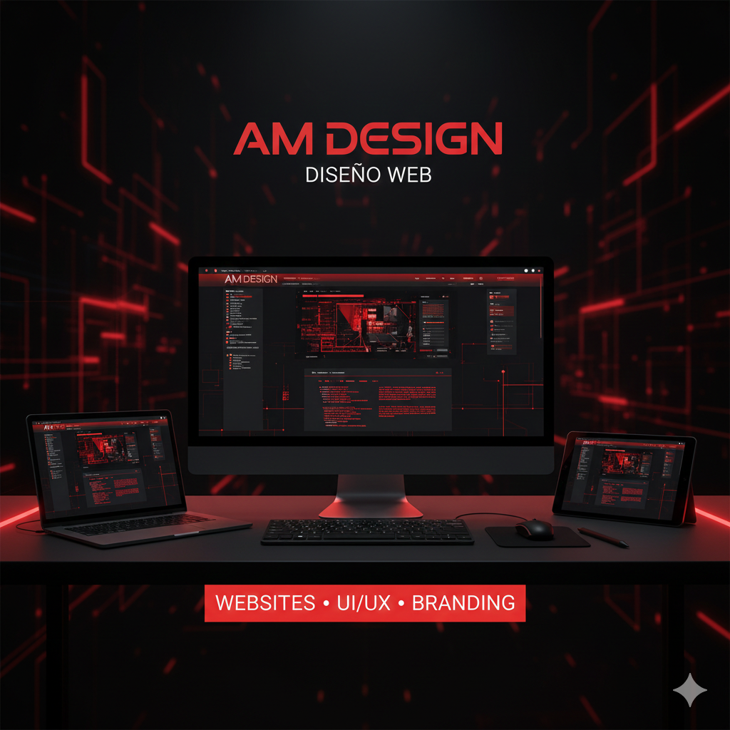 AM Design — Diseño web, UI/UX y branding