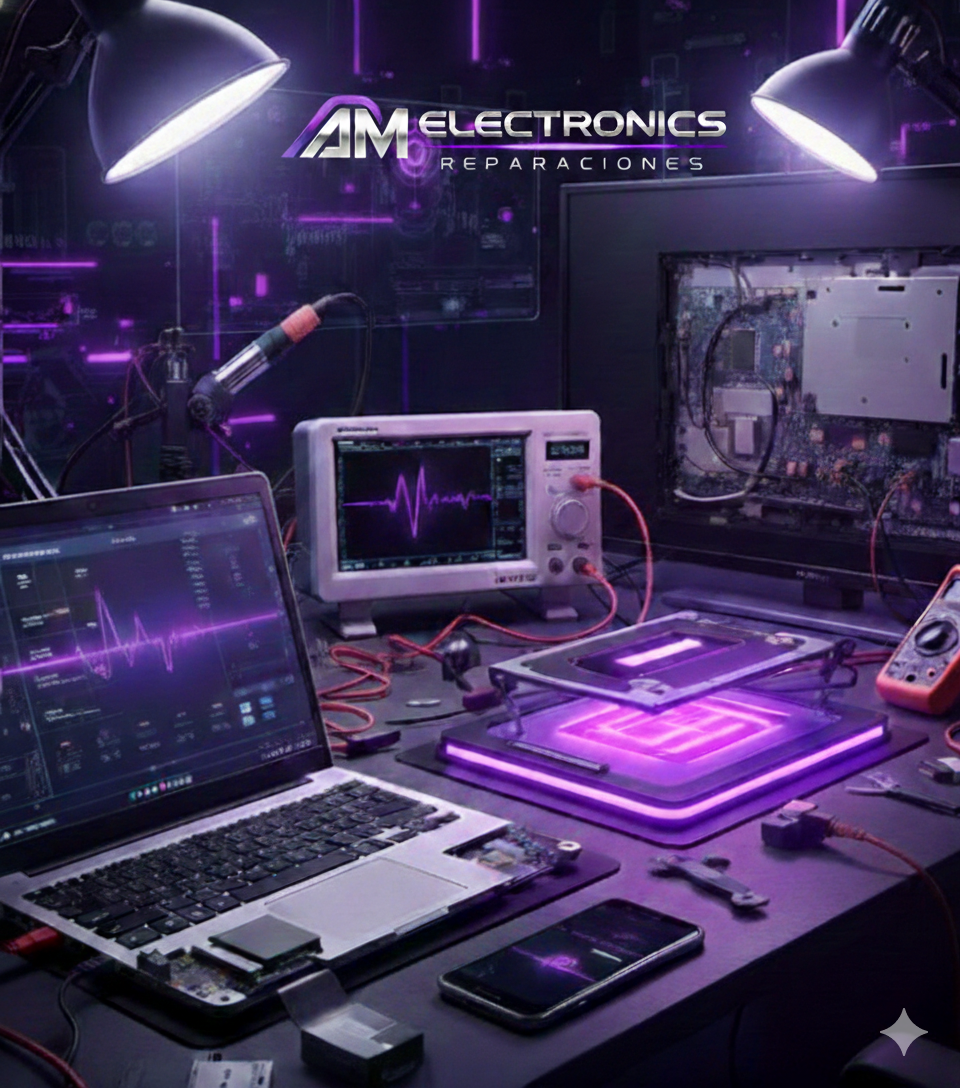 AM Electronics — Reparación de PCs y electrónica